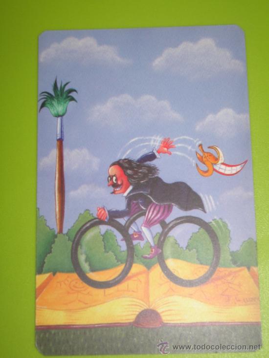 Coleccionismo Calendarios: CALENDARIO BOLSILLO LITERATURA 2004 (ARTE. PINTURA CARICATURA CREO DE QUEVEDO -PUBLICIDAD PAMPLONA)