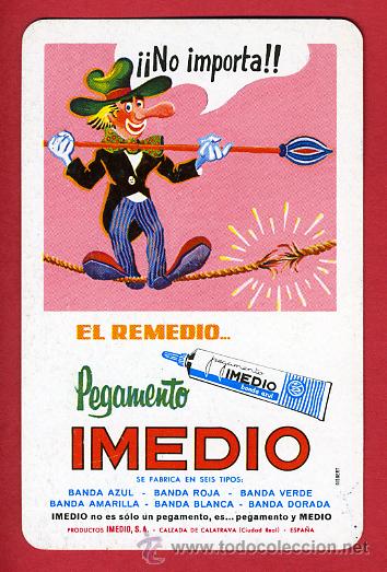 Collectionnisme Calendriers: CALENDARIO FOURNIER, PEGAMENTO IMEDIO , 1979 , CAL4237