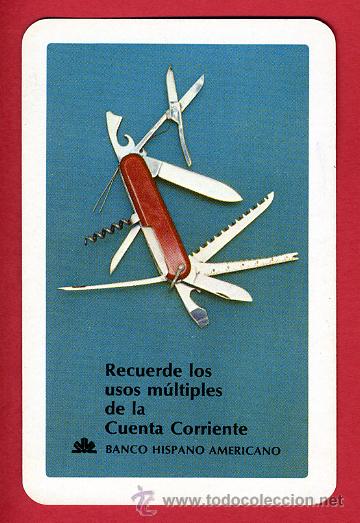 Collectionnisme Calendriers: CALENDARIO FOURNIER, BANCO HISPANO AMERICANO , 1978 , CAL4242