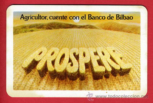 Collectionnisme Calendriers: CALENDARIO FOURNIER, AGRICULTOR BANCO BILBAO , 1977 , CAL4264