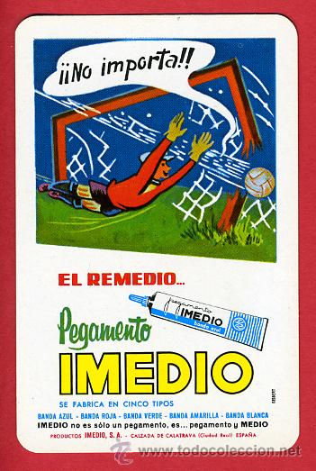 Collectionnisme Calendriers: CALENDARIO FOURNIER, PUBLICIDAD PEGAMENTO IMEDIO , 1975 , CAL4303