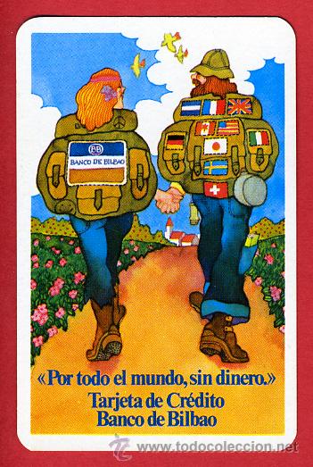 Collectionnisme Calendriers: CALENDARIO FOURNIER, PUBLICIDAD TARJETA BANCO BILBAO , 1974 , CAL4322