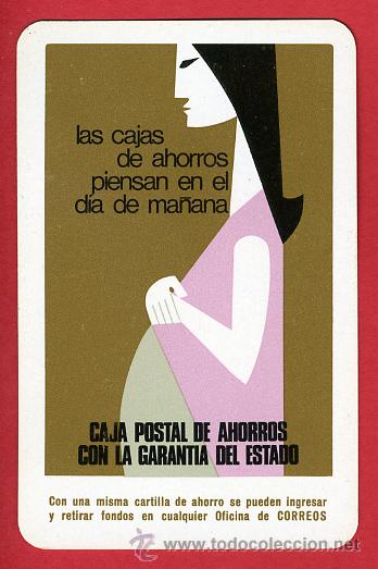 Collectionnisme Calendriers: CALENDARIO FOURNIER, PUBLICIDAD CAJA POSTAL DE AHORROS , 1973 , CAL4332