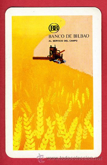 Collectionnisme Calendriers: CALENDARIO FOURNIER, PUBLICIDAD BANCO DE BILBAO AL SERVICIO DEL CAMPO, 1972 , CAL4343