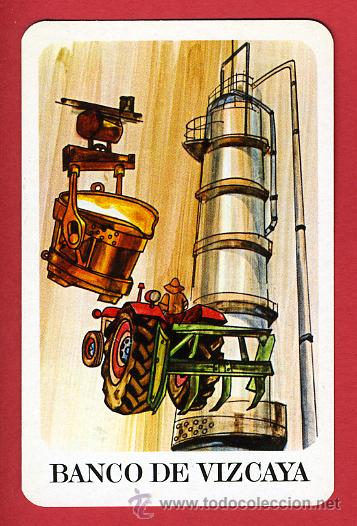 Collectionnisme Calendriers: CALENDARIO FOURNIER, PUBLICIDAD BANCO VIZCAYA , 1971 , CAL4349