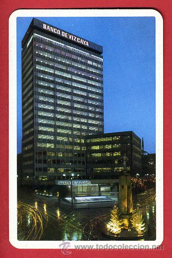 Coleccionismo calendarios: CALENDARIO FOURNIER, PUBLICIDAD BANCO DE VIZCAYA , 1970 , CAL4376