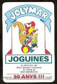 Coleccionismo calendarios: Calendario Fournier  Jolymar Joguines  a&ntilde;o 2009