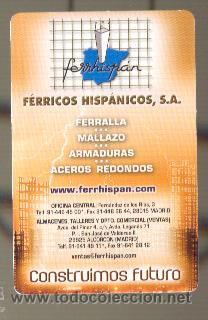 Coleccionismo calendarios: Calendario Fournier  F&eacute;rricos Hisp&aacute;nicos a&ntilde;o 2009