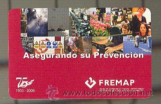 Collectables Calendars: Calendario Fournier   Fremap a&ntilde;o 2008