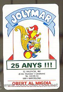 Collectables Calendars: Calendario Fournier      Jolymar Joguines  a&ntilde;o 2005