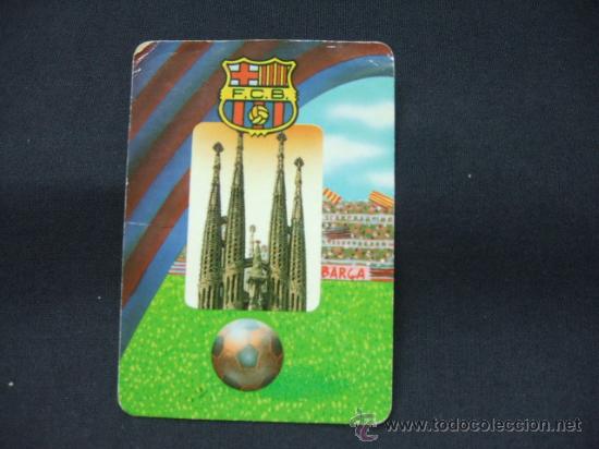 Colecionismo Calend&aacute;rios: CALENDARIO A&Ntilde;O 1996 - F.C. BARCELONA -