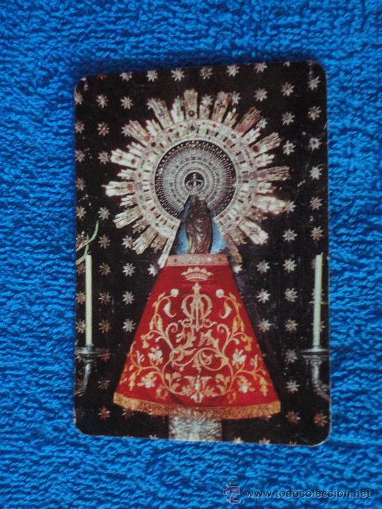 Coleccionismo Calendarios: CALENDARIO DE BOLSILLO CON LA VIRGEN DEL PILAR. 1985