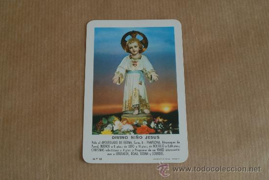 Coleccionismo calendarios: Calendario Fournier. Divino Ni&ntilde;o Jes&uacute;s. 1963.