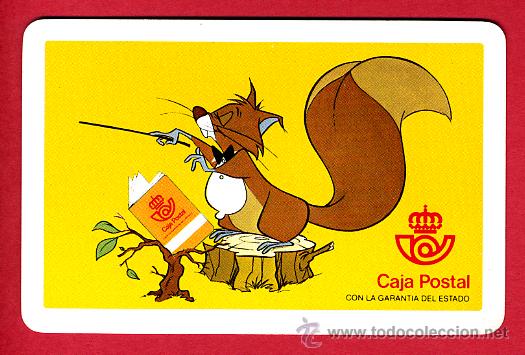 Collezionismo Calendari: CALENDARIO FOURNIER , PUBLICIDAD CAJA POSTAL  , 1984 , CAL4459