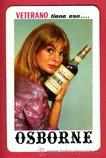 Collezionismo Calendari: CALENDARIO FOURNIER , PUBLICIDAD VETERANO OSBORNE , 1969 , CAL4546
