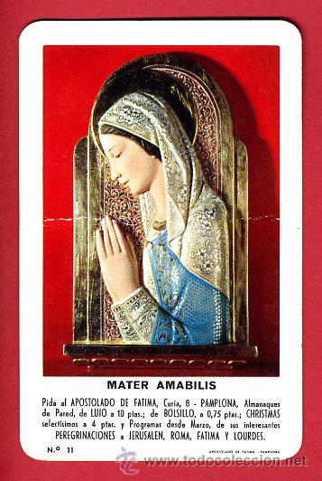 Collezionismo Calendari: CALENDARIO FOURNIER , PUBLICIDAD MATER AMABILIS , 1964 , CAL4556