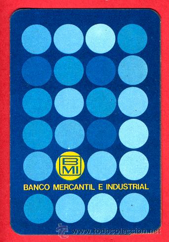 Collezionismo Calendari: CALENDARIO PUBLICIDAD BANCO MERCANTIL INDUSTRIAL , 1975 , CAL4607