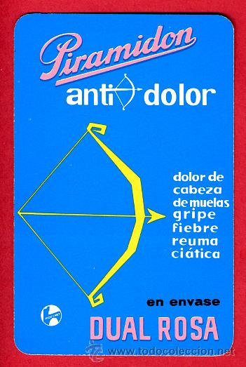 Coleccionismo Calendarios: CALENDARIO PUBLICIDAD PIRAMIDON , FARMACIA , 1962 , CAL4628