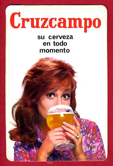 Coleccionismo Calendarios: CALENDARIO PUBLICIDAD CERVEZA CRUZCAMPO , 1969 , ORIGINAL , CAL4996