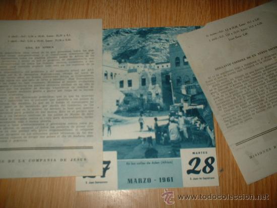Coleccionismo calendarios: hojas de calendarios-3 - Foto 2