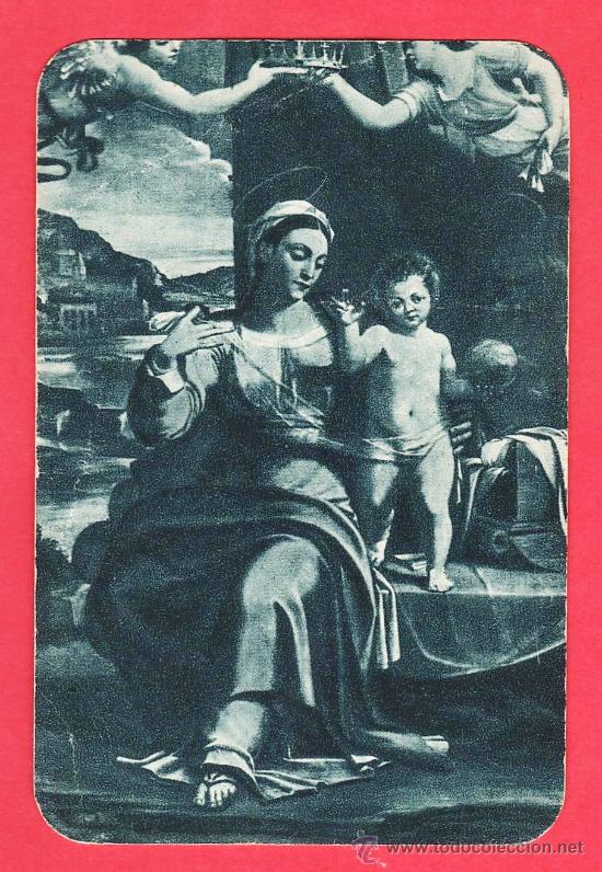 Coleccionismo Calendarios: calendario bolsillo - pintura religiosa - pub- tinta china ebro - a&ntilde;o 1951