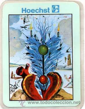 Coleccionismo Calendarios: CALENDARIO HOECHST DAL&Iacute; 1989