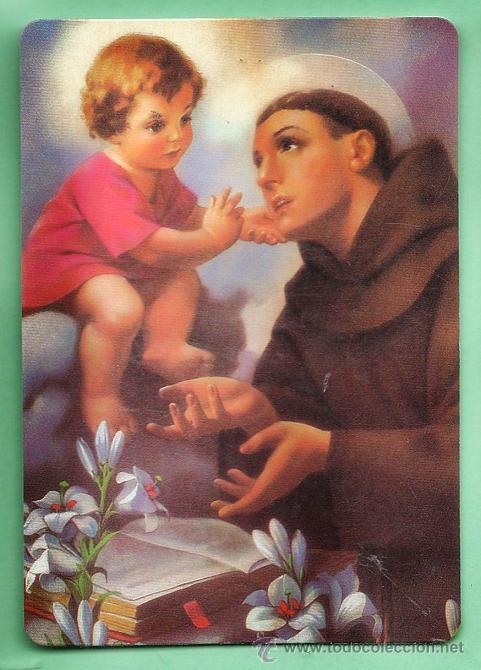 Coleccionismo Calendarios: calendario bolsillo - religioso - san antonio de padua - sin publicidad en el dorso - a&ntilde;o 1999
