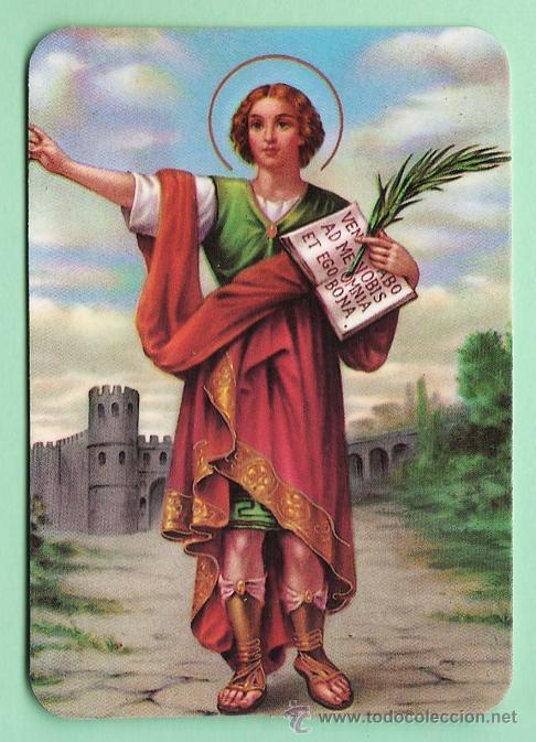 Coleccionismo Calendarios: calendario bolsillo - religioso - san pancracio - sin publicidad en el dorso - a&ntilde;o 1999