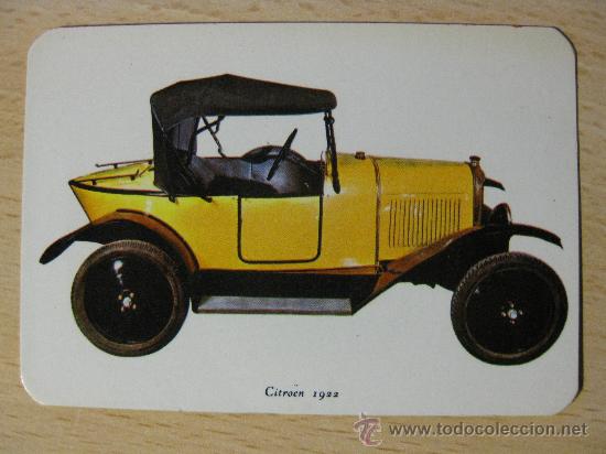 Coleccionismo Calendarios: CALENDARIO 1972 COCHE CITRO&Euml;N-1922