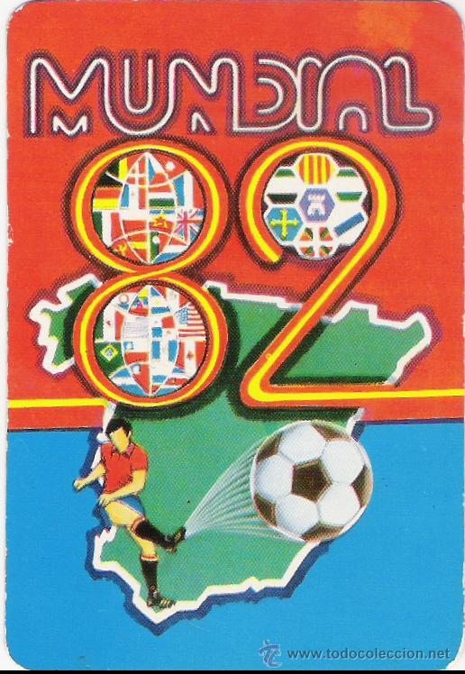 Coleccionismo calendarios: CALENDARIO MUNDIAL 1982