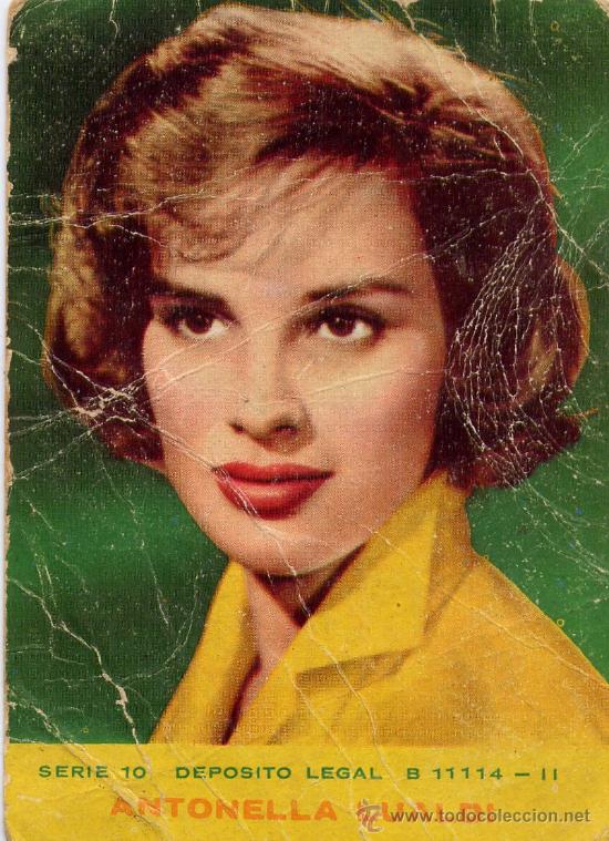 Coleccionismo Calendarios: Calendario de BOLSILLO - Cine - ANTONELLA LUALDI. A&ntilde;o 1962 (publicidad Relojer&iacute;a Mamerto)