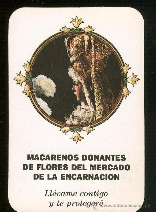 Coleccionismo Calendarios: CALENDARIO DE LA ESPERANZA MACARENA. A&Ntilde;O 1992. PUBLICITARIO