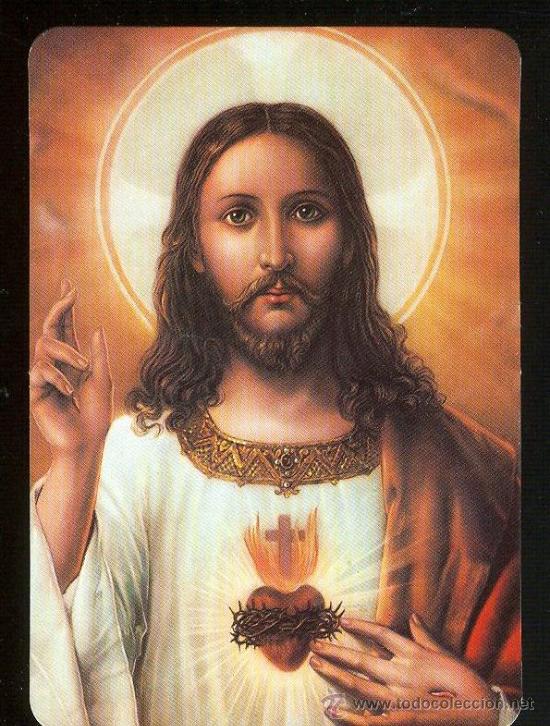 Coleccionismo Calendarios: CALENDARIO CORAZON DE JESUS. A&Ntilde;O 1996
