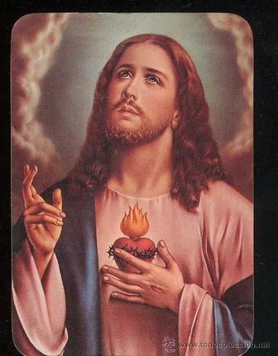 Coleccionismo Calendarios: CALENDARIO CORAZON DE JESUS. A&Ntilde;O 1992. PUBLICITARIO