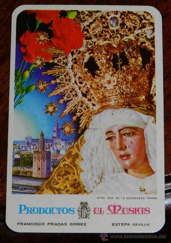 Collezionismo Calendari: ANTIGUO CALENDARIO PRODUCTOS EL MESIAS, ULTIMO TRIMESTRE 1972 - 9 PRIMEROS MESES DE 1973 - BUEN ESTA