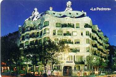 Coleccionismo Calendarios: CALENDARIO CAIXA CATALUNYA 1990 - LA PEDRERA DE GAUD&Iacute;