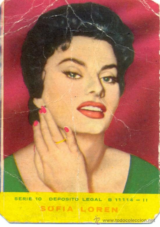 Coleccionismo Calendarios: Calendario Sofia Loren   a&ntilde;o 1961. Publicidad de Cordoba