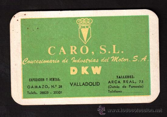 Coleccionismo calendarios: calendario dkw 1964 - Foto 1