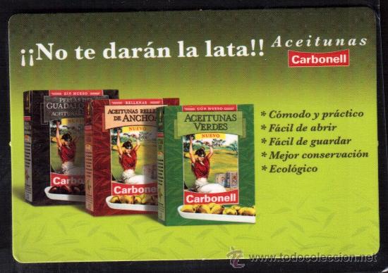 Coleccionismo calendarios: calendario aceites carbonell 2007, nuevo - Foto 1