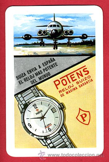 Collectionnisme Calendriers: CALENDARIO FOURNIER, PUBLICIDAD REJOJ POTENS , 1966 ,ORIGINAL , CAL4655