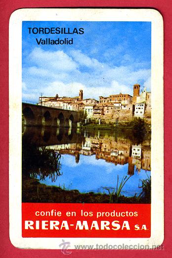 Coleccionismo Calendarios: CALENDARIO FOURNIER, PUBLICIDAD RIERA MARSA , TODESILLAS VALLADOLID , 1968 ,ORIGINAL , CAL4673