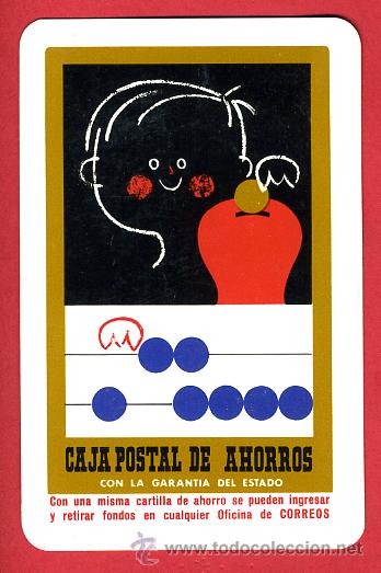 Coleccionismo Calendarios: CALENDARIO FOURNIER, PUBLICIDAD CAJA POSTAL AHORROS , 1969 ,ORIGINAL , CAL4675