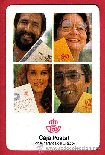 Coleccionismo Calendarios: CALENDARIO FOURNIER, PUBLICIDAD CAJA POSTAL , 1980 ,ORIGINAL , CAL4702