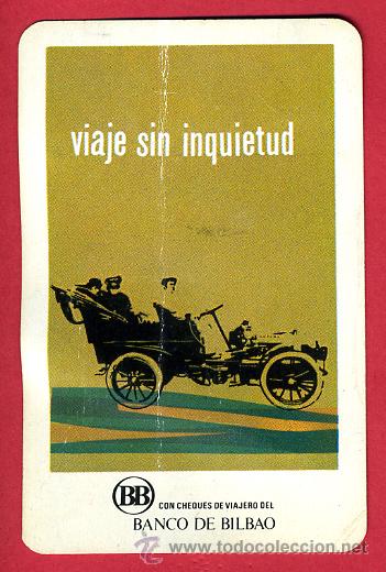 Coleccionismo Calendarios: CALENDARIO FOURNIER, PUBLICIDAD BANCO BILBAO,  1972 ,ORIGINAL , CAL4709