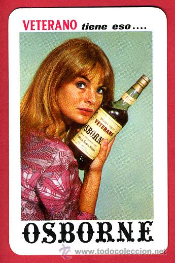 Coleccionismo Calendarios: CALENDARIO FOURNIER, PUBLICIDAD VETERANO OSBORNE  , 1969 HORIZONTAL ,ORIGINAL , CAL4738