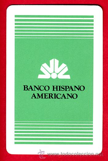 Coleccionismo Calendarios: CALENDARIO FOURNIER, PUBLICIDAD BANCO HISPANO AMERICANO , 1975 ,ORIGINAL , CAL4747