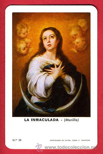 Coleccionismo Calendarios: CALENDARIO FOURNIER, PUBLICIDAD LA IMACULADA MURILLO , 1975 ,ORIGINAL , CAL4748