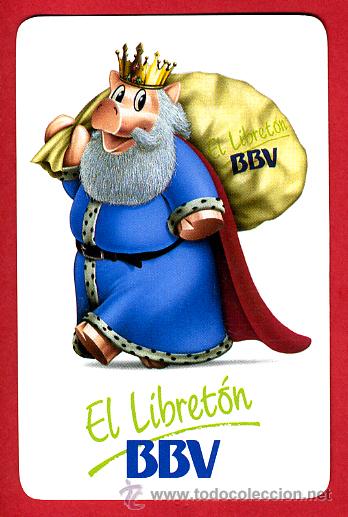 Coleccionismo Calendarios: CALENDARIO FOURNIER, PUBLICIDAD LIBRETON BBV , 1996 ,ORIGINAL , CAL4845