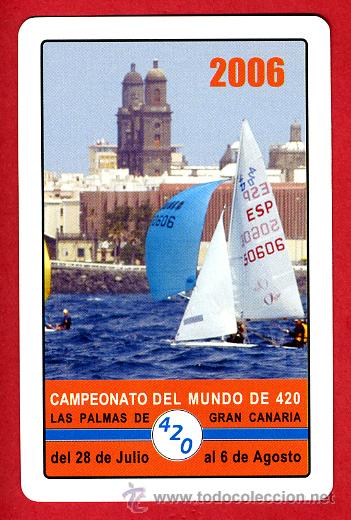 Coleccionismo Calendarios: CALENDARIO FOURNIER, PUBLICIDAD CAMPEONATO VELA CANARIAS , 2006 ,ORIGINAL , CAL4875