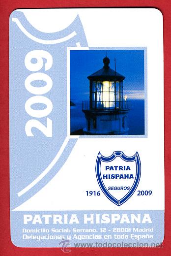 Collectables Calendars: CALENDARIO FOURNIER, PUBLICIDAD COLEGIO PATRIA HISPANA , 2009 ,ORIGINAL , CAL4912